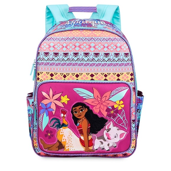 moana backpack and lunchbox